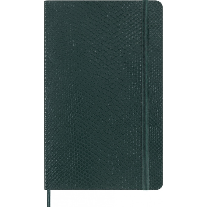 Блокнот MOLESKINE LIMITED EDITION PRECIOUS & ETHICAL BOA 130х210 мм, 240 стр., линейка, мягкая обложка, темно-зеленый QP616B14VCAPRIBOX